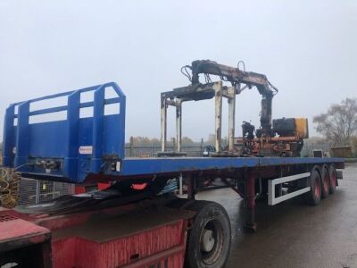 2007 Montracon Triaxle Roller Crane Trailer - 12