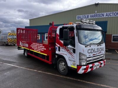 2013 Isuzu N75 190 Day Cab Dropside Beavertail