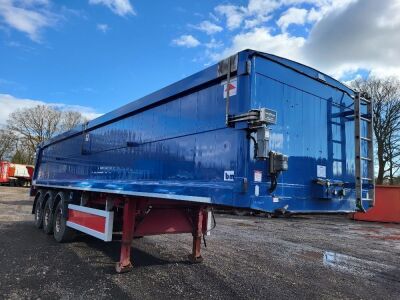 2017 BMI Triaxle Alloy Body Ejector Trailer