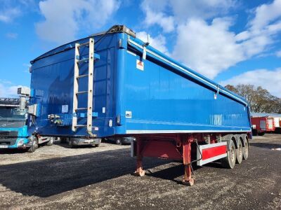 2017 BMI Triaxle Alloy Body Ejector Trailer - 2