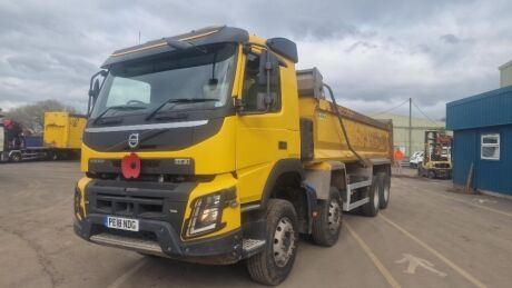 2018 Volvo FMX 8x4 Steel Body Tipper