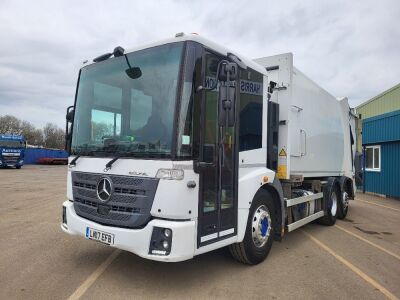 2017 Mercedes Econic 2630 6x2 Rear Lift Refuse Lorry - 2