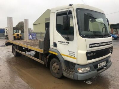 2003 DAF LF45 150 4x2 Beavertail