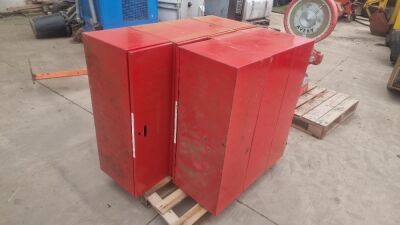 2x Wheeled Draw Cabinets - 2