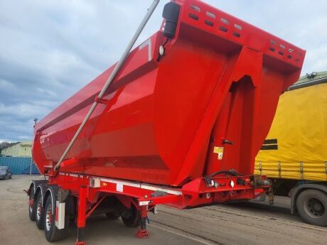 2020 Fruehauf Triaxle Aggregate Trailer