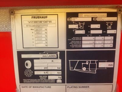 2020 Fruehauf Triaxle Aggregate Trailer - 8