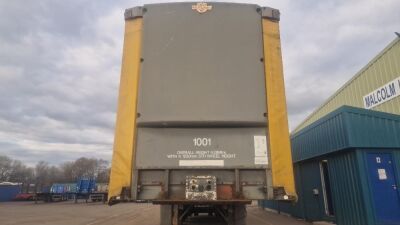 1999 Fruehauf Triaxle Curtainsider Trailer - 2