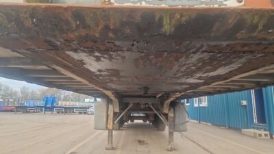 1999 Fruehauf Triaxle Curtainsider Trailer - 16