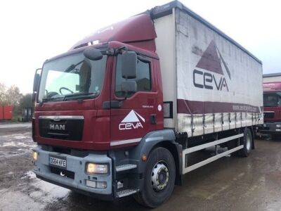 2014 MAN TGM 18 250 4x2 Curtainsider