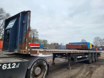 2003 Schmitz 13.6m FHT Cut Down Flat Euroliner - 2