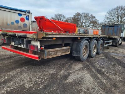 2003 Schmitz 13.6m FHT Cut Down Flat Euroliner - 3