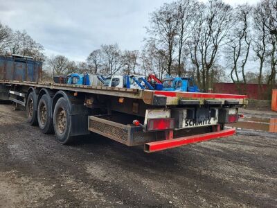 2003 Schmitz 13.6m FHT Cut Down Flat Euroliner - 4