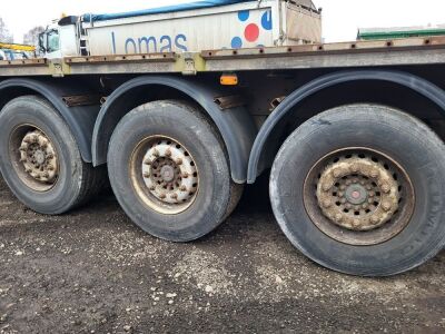2003 Schmitz 13.6m FHT Cut Down Flat Euroliner - 5