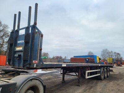 2004 SDC 13.6m Flat Extender Flat Trailer