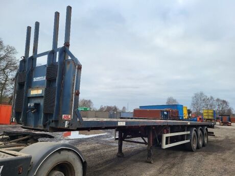 2004 SDC 13.6m Flat Extender Flat Trailer