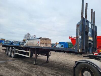 2004 SDC 13.6m Flat Extender Flat Trailer - 2