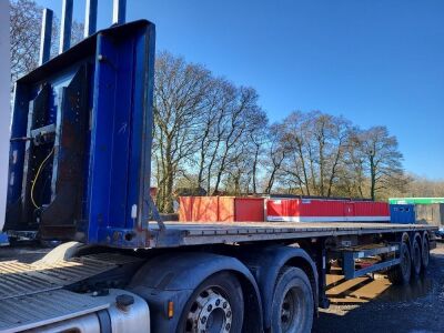 2003 Schmitz 13.6m Cut Down Flat Euroliner