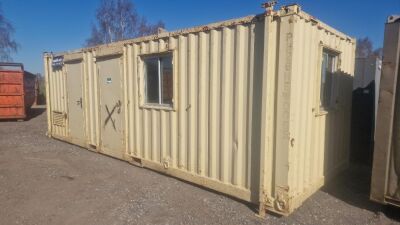24ft x 10ft Anti Vandal Site Office