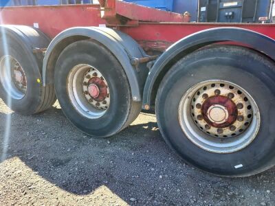 2007 Dennison Sliding Skeletal Trailer - 7