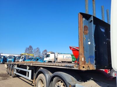 2004 Schmitz 13.6m FHT Cut Down Flat Euroliner