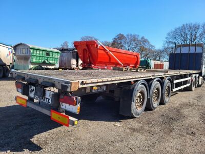 2004 Schmitz 13.6m FHT Cut Down Flat Euroliner - 3