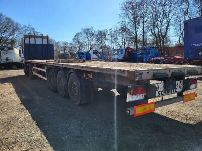2004 Schmitz 13.6m FHT Cut Down Flat Euroliner - 4