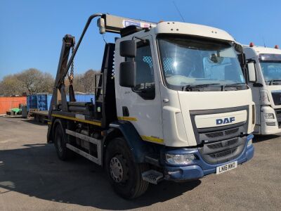 2016 DAF LF 220 4x2 Telescopic Skip Loader
