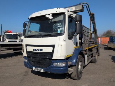 2016 DAF LF 220 4x2 Telescopic Skip Loader - 2