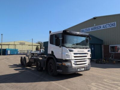 2011 Scania P360 8x2 Chassis Cab