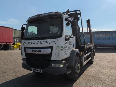 2018 DAF 4x2 Telescopic Skip Loader