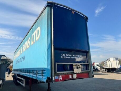 2012 SDC Triaxle Curtainside Trailer
