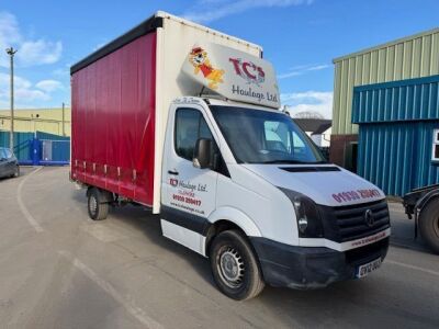 2012 Volkswagen Crafter CR35 LWB Curtainside Van