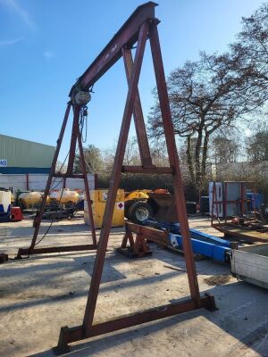 1ton A Frame Gantry Hoist