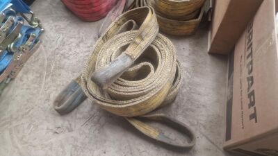 2 x 3 Tonne Lifting Straps - 2
