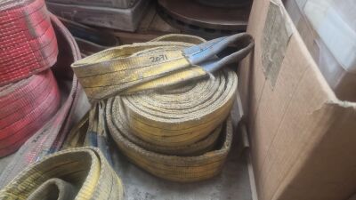 2 x 3 Tonne Lifting Straps