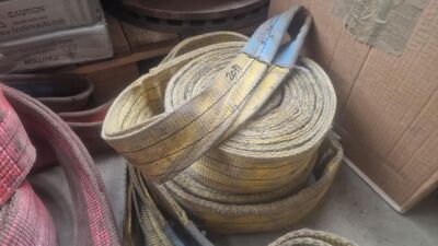 2 x 3 Tonne Lifting Straps - 2