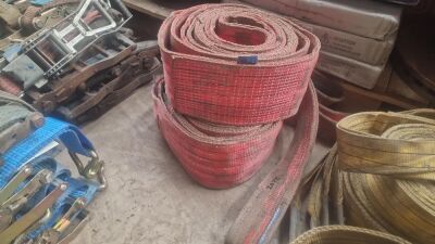 2 x 5 Tonne Lifting Straps