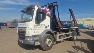 2018 DAF LF260 4x2 Telescopic Skip Loader