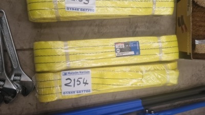2 x 3T 3m Lifting Slings