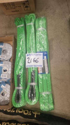 3 x 2T 3m Lifting Slings