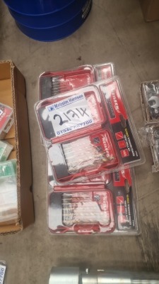 3 x 15pc Metal Drill Bit Sets