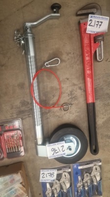 Heavy Duty Jockey Wheel & Brakeaway