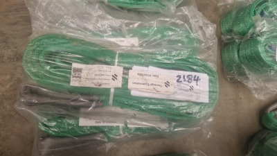 New & Unused 3x 2ton x 4mtr Lifting Straps