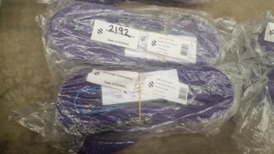 New & Unused 4x 1ton x 4mtr Lifting Straps