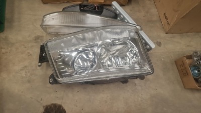 Lorry Spares - Front Headlight, Mirror & Step Plate