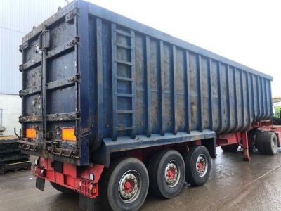 2009 Euro Triaxle Scrap Spec Tipping Trailer