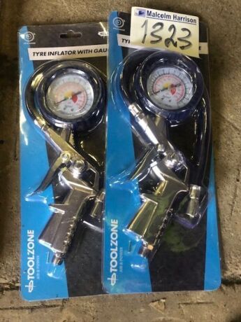 2 x Tyre Pressure Gauges