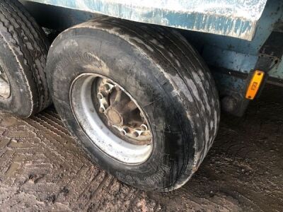 1994 Crane Fruehauf Triaxle Alloy Body Tipping Trailer - 7