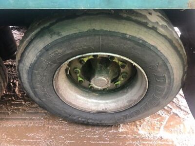 1994 Crane Fruehauf Triaxle Alloy Body Tipping Trailer - 9