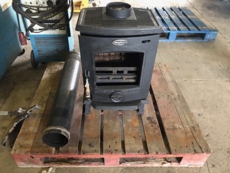 Horse Flame Log Burner